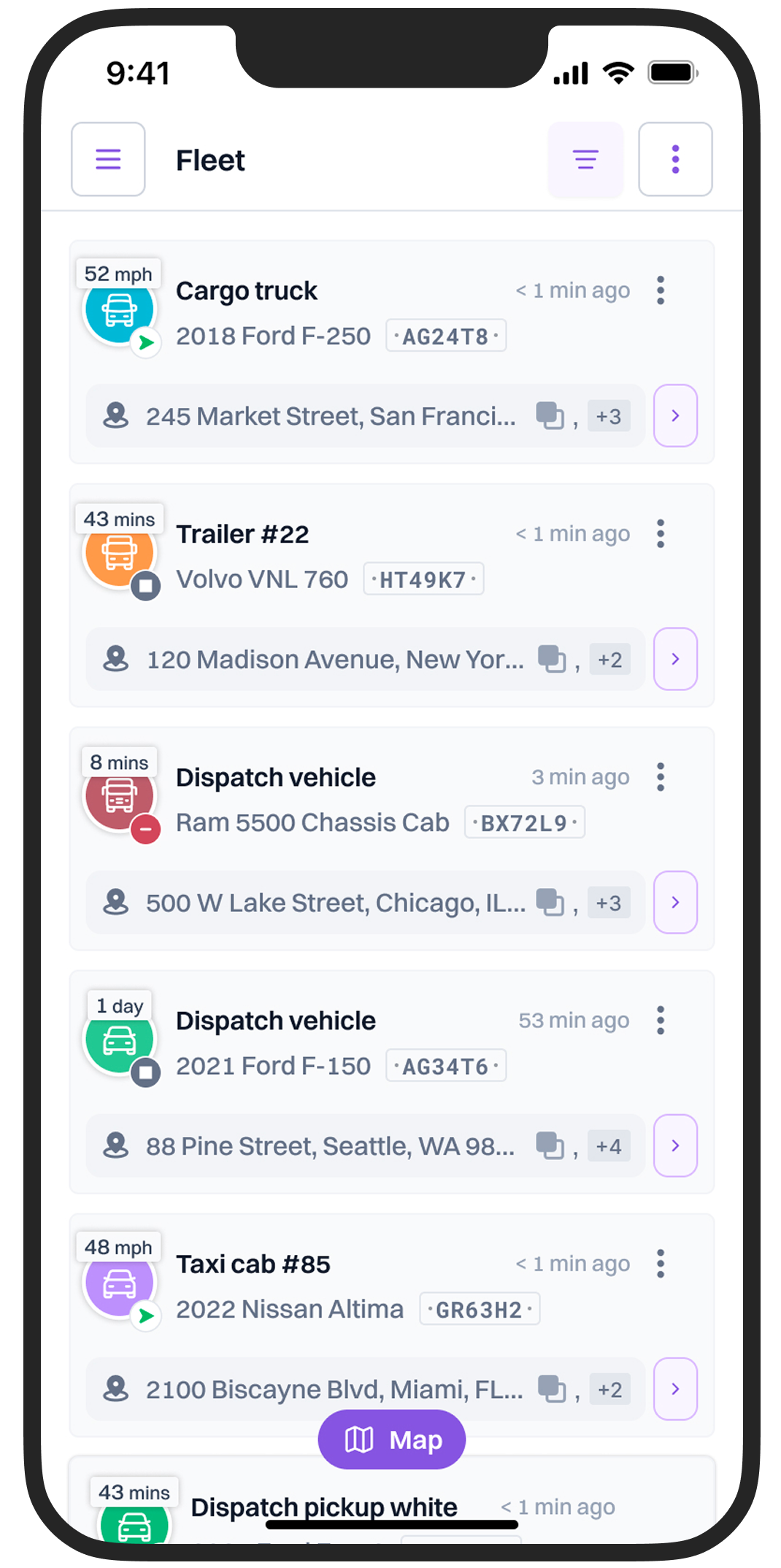 FleetSync AI screen 1